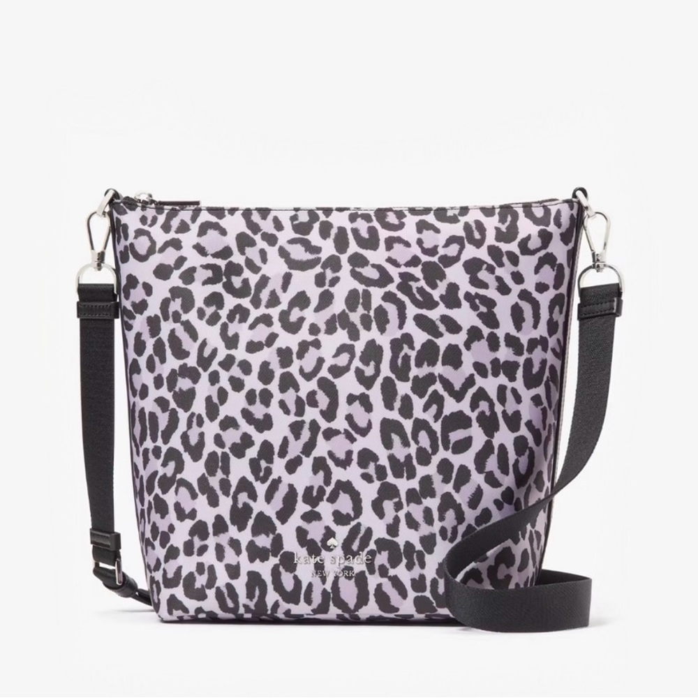 Leopard Print Crossbody Bag